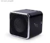 Portable Speakers Music Angel Mini FM Radio Music Angel MD07BT Bluetooth SPEAKER USB MicroSD/TF Card/Line-in FOR Mp3 Player PHONE PAD PC Q230904