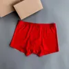 Cuecas Designer Modal roupa íntima para shorts masculinos sem costura, boxers de tendência de alta qualidade que absorvem o suor, calças respiráveis e confortáveis 14KW