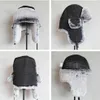 Chapeau de bombardier d'hiver pour hommes, chapeau russe en fausse fourrure, ushanka, casquette épaisse et chaude avec rabats d'oreille, Y200110226w