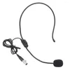 Microfoons Minimicrofoon Professionele draadloze headset met 1 m kabel voor op de taille gemonteerde zender