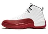Hot Jumpman 12 Cherry Basketball Shoes for Sal
