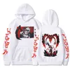 Hoodies Nowe anime czarna koniczyka z kapturem śmieszne manga asta graficzny druk bluzy męskie harajuku vintage swobodne, ogólnopolowe pullover unisex LST230902