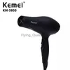 مجفف الشعر الكهربائي Kemei مجفف الشعر KM-5805 عالية الجودة الاتحاد الأوروبي المكونات 220 الجهد كبير الطاقة المهنية HKD230903