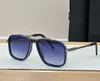 Goldgraue quadratische Pilotensonnenbrille für Herren, Sommersonnenbrille, Sonnenbrille, UV400-Brille, mit Box