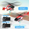 ElectricRC Aircraft EC135 Scaled 100 Size 4 Channels Gyro Stabilized RC Helicopter for Adults Professional Beginner Remote Control Hobby Toys RTF 230901