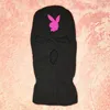 Beanie/Skull Caps 3 hål Vinter Balaclava Ski Mask Harajuku Y2K Pink Bunny Cat Hat Kawaii Full Face Mask Sticked Ski Snowboard Cap Hip Hop Beanie 230904