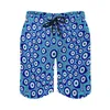 Herenshorts Zomer Board Evil Eye Nazar Sport Surf Griekse amuletprint Korte broek Casual sneldrogende zwembroek Grote maten