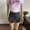 Frauen Shorts 2023 Sommer Jean Kleidung Kurze Hosen y2k Streetwear Casual Hohe Taille Blau Schwarz Rosa Denim Großhandel 230901