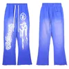 Herren Hellstar Hose Luxus Designer Hosen Männer Hellstar Red Flare Hosen Jogginghose Männer Jogger Mode Hellstar Trainingsanzug Hip Hop Casual 8979