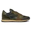 Rockrunner Camo Designer Shoesプラットフォームスニーカー