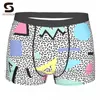 Underpants Art Underwear Pouch Trenky Polyester Trunk Printed Stretch Man Boxer Brief