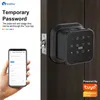 Deursloten SmarDeer Smart Lock voor Wi-Fi Vingerafdrukslot Houten deur Elektronisch slot Keyless entry Vingerafdruk/wachtwoord/kaart/sleutel/app HKD230903