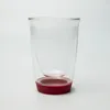 Trinkbecher, Glasbecher, doppelter Teebecher aus Silikonglas, verdickter transparenter Wasserbecher