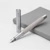 Stylos à plume HongDian 1850 stylo plume encre entièrement en métal stylos à pince en acier inoxydable noir blanc ic stylo plume F Nib fournitures de bureau scolaire HKD230904