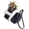 Modny nowy styl 16 torba Mała oryginalna torebka mosiężna klapka zamka zdejmowana pasek na ramię w torbie na ramię Messenger Bag CE186263409903