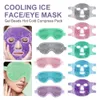 Face Care Devices Cooling Ice FaceEye Mask Gel Beads Cold Compress Pack Reusable Ice Gel Mask Pressure Relief Puffy Eyes Migraine Skin Care 230901