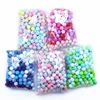 Jouets de dentition Joepada 30 pièces 91215mm perles rondes en Silicone collier d'allaitement lentilles de qualité alimentaire hexagone anneau de dentition 230901