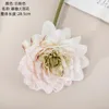 Fleurs décoratives 5 pièces tête unique Dahlia artificielle décoration de la maison Bouquet de mariée fête de mariage événement décor fleur Arrangement bricolage couronne