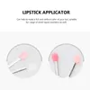 Pinceaux de maquillage 6 pièces, applicateur de rouge à lèvres en Silicone, petit outil pour les couleurs d'ombre à paupières