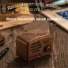 Haut-parleurs portables Haut-parleur Bluetooth 2 pouces 1200 Mah Mini carte Radio longue durée de vie de la batterie Source de lumière LED intelligente Mini haut-parleur rétro Audio 5w HKD230904