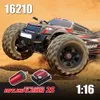 Electric/RC Car MJX Hyper Go 16208 16210 Remote Control 2.4G 1/16 Brushless RC Hobby Car Vehicle 68KMH High-Speed Off-Road Truck 230901