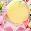 Almofada Almofada decorativa Bantal bunga teratai lucu kursi lembut bantal Guan Yin mewah para kamar tidur Sofá mainan hadiah anak perempuan laki laki 230904