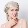 Touca noturna de seda amoreira natural, touca de dormir de seda pura, envoltório de cabelo, gorro de dormir para mulheres226z