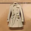 Designer Womens Trench Jackets Coats Original Windbreaker Fashion Classic British Style Beige Overcoat Coat Top Casual Jacket With309Y