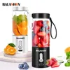 Fruit Vegetable Tools 530ML Electric Juicer Portable Smoothie Blender USB Rechargeable Multifunction Mixer Machine Mini Maker Cup 230901