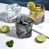 Wine Glasses Irregular Transparent Creative Cup Drinkware Glass Coffee Mug Whiskey Drinking For Water Espresso Cups