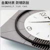 Väggklockor Creative Geometric Figure Automatic Swing Decorative Clock Minimalist Living Room Silent Secunder Quartz Watch