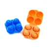 Storage Bottles 2/4/6 Grid Egg Box Plastic Travel Portable Kitchen Utensils Outdoor Picnic BBQ Camping Tableware Gear