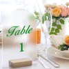 Other Event Party Supplies Arched Acrylic Table Sign for Frosted Wedding Place Card Blank Seat Decoration DIY Number Guest Name Tag 230901