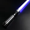 LED Light Sticks RGB Metal Lightsaber Dueling Smooth Swing Laser Sword Saber De Luz 12 Color Changing 16 Sounds FOC Rave Arma Flashing Toy 230901