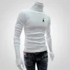 Mens Sweaters Spring Autumn Winter Cotton Cashmere High Elastic Fashion Long Sleeve Bottom Shirt Casual Sports Turtleneck Quality Tops 230904