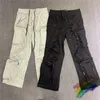 Real pic Multi Pocket Cargo Pants Men Women Unisex Fashion Joggers Drawstring Sweatpants Trousers227s