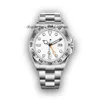 A relógios Mens Relógios de Luxo Relógios Mecânicos Automáticos Inoxidável Redondo Relógio de Pulso Safira Relógios À Prova D 'Água Vestido Moderno Relógios de Negócios Amantes PB4V