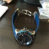 2016 NOWY PRZYJRÓŻNIK TOP NOWY STYL STYJNY FOR MAN BLUE Rubber Watch Mechanical Automatyczne zegarek UN13298D