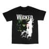 Méchant la comédie musicale elphaba drôle t-shirt hommes femmes manches courtes hip hop o cou coton t-shirts harajuku tops streetwear