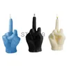 Other Health Beauty Items 1Pcs New Middle Finger Shaped Model Scented Candles Funny Quirky Small Gifts Home Room Decor Ornaments Birthday Gifts Candle x0904