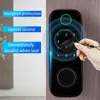 Serrature per porte Tuya TT-Lock Serratura elettronica intelligente Bluetooth con impronta digitale biometrica / Smart Card / Password / Sblocco chiave / USB Emergenc HKD230903