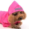 Abbigliamento per cani S-XL Animali domestici Vestiti per cani Impermeabili con cappuccio Striscia riflettente Cani Cappotto antipioggia Impermeabile et Abbigliamento traspirante per esterni Per cuccioli x0904