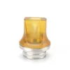 1 stks Drip Tip 810 Stro Joint Rvs Hars voor 810 Machine Accessoire Hoge Kwaliteit Geel Helder Zwart