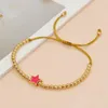 Link Bracelets Friendship Bracelet Fashion Jewelry Adjustable Chain Bangle Handmade Gift For Women Teen Girl Miyuki Star Beaded Charm