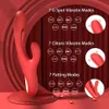 2023 Rabbit Clitoris-vibrator voor vrouwen Sterke Clit-stimulator Krachtige G-spot 21 modi Seksspeeltje Vrouwelijke goederen Volwassenen 230904