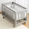 Rails Bed 340 cm i 160 cm Baby Crib Druszcz przeciw kolizyjnej Born Bed Teen Room Decor Four Seasons Universal Welfbleble Madeble 230901