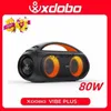 Przenośne głośniki xDobo Vibe plus 80W Przenośny głośnik Bluetooth Wireless Soundbar BT5.0 Power Bank TWS Box Boombox Audio Player HKD230904