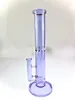 Los tubos de vidrio para fumar de color chino de 11 pulgadas y 14 mm bongn la cachimba del reciclador