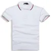 새로운 브랜드 여름 남자 폴로 자수 셔츠 짧은 슬리브 탑 턴 다운 고리 폴로 의류 남성 패션 캐주얼 폴로 S-3XL276M