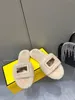 Luxury Platform Slide Sandals Fashion Märke tofflor för kvinnor med originalbox Hot Designer Slides 1207